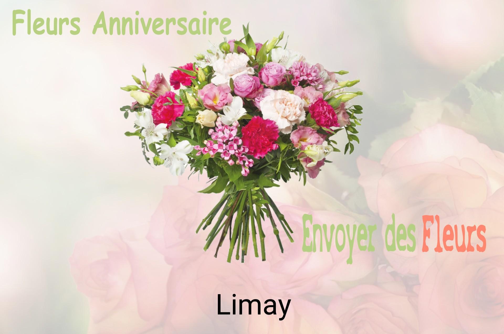 Bouquet de fleurs d’anniversaire livré à Limay